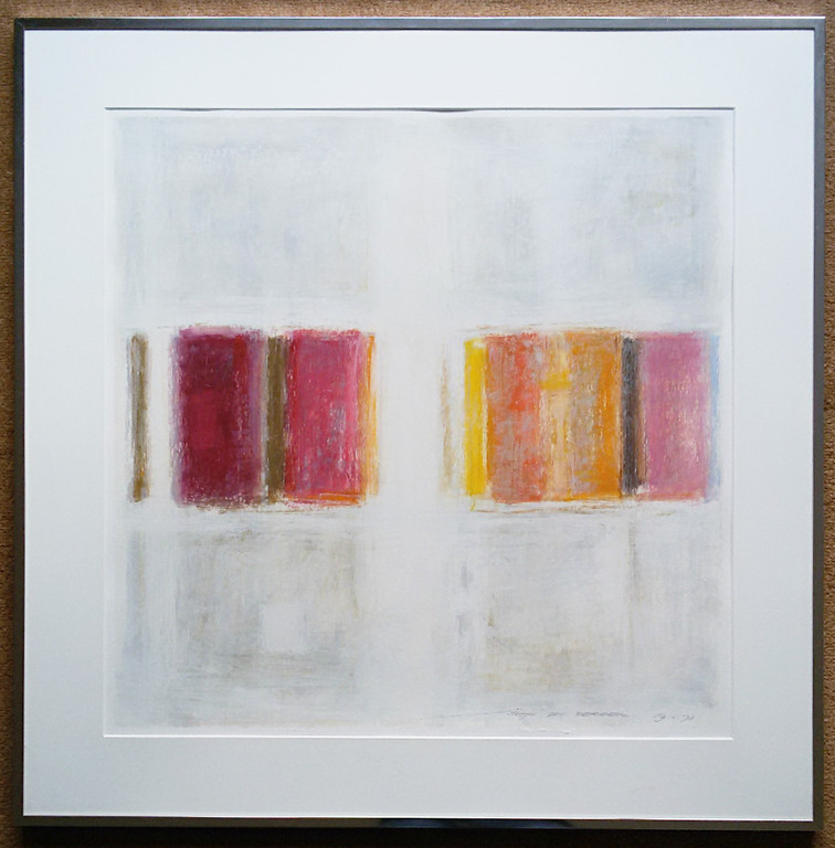 Joep de Bekker - Zonder titel, gouache (prachtig ingelijst) kopen? Bied vanaf 175!