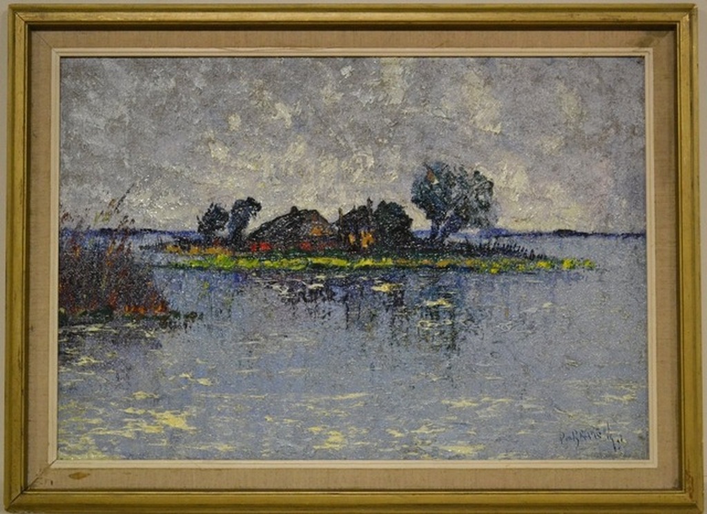 Klassiek schilderij P. van den Braken (1896-1979) te Koop! verkocht voor € 475!