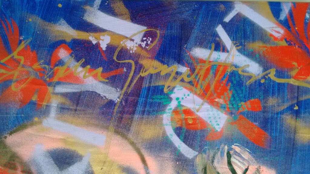 Espen Greger Hagen schilderij, Lady: 195 X 45 cm zeer groot formaat kopen? Bied vanaf 300!