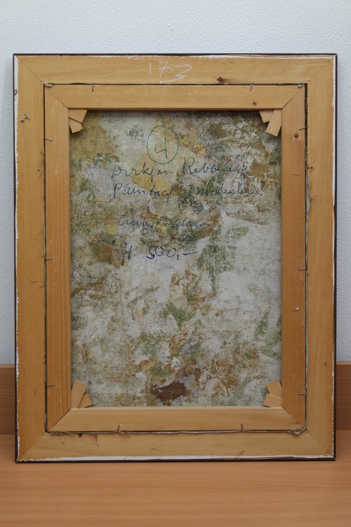 Dirk Jan Ribbeling (1932-2013) - olieverf op doek - compositie met figuren kopen? Bied vanaf 170!