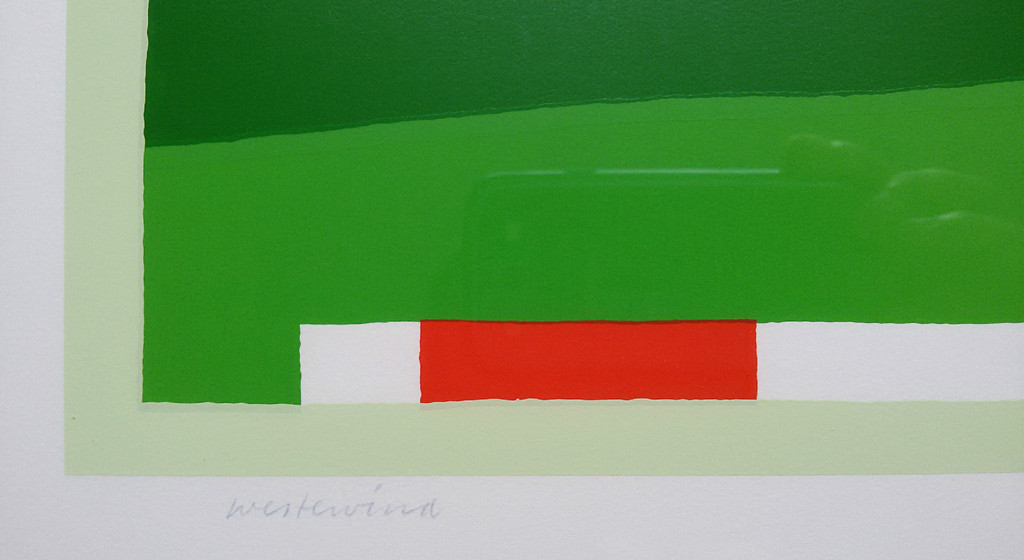 Harrie Gerritz - Westerwind, zeefdruk (mooi ingelijst) kopen? Bied vanaf 100!