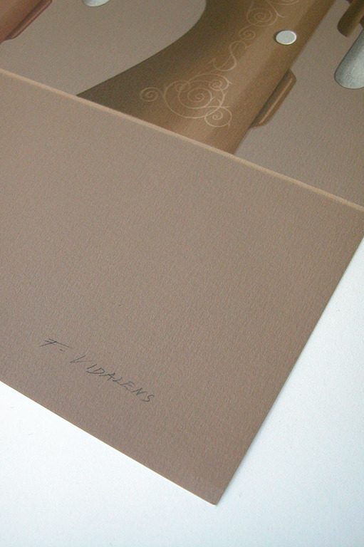 FRÉDÉRIC VIDALENS, ‘Masche à coudre’, originele kleurenlitho, handgesigneerd kopen? Bied vanaf 45!