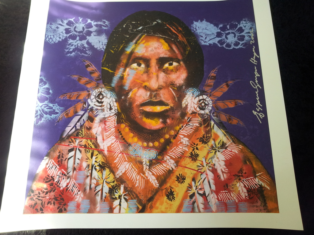 Squaw, Espen Greger Hagen, Zeefdruk verkocht voor € 59!