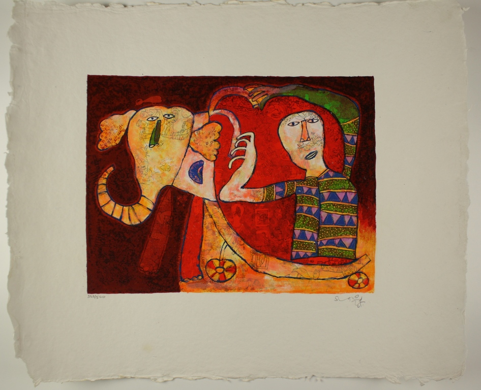 Shahid Parvez, kleurenzeefdruk, 2005 kopen? Bied vanaf 149!