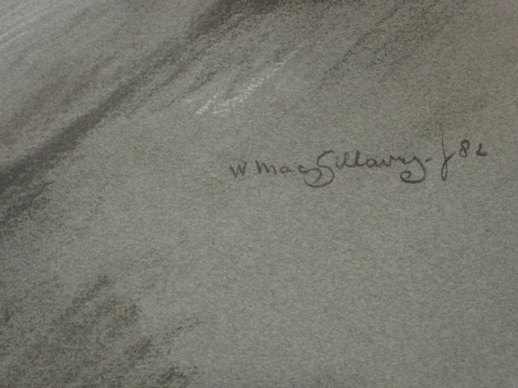 William McGillavry (1947-) pastelkrijt "zittend Naakt" 1982 gedateerd  kopen? Bied vanaf 1!