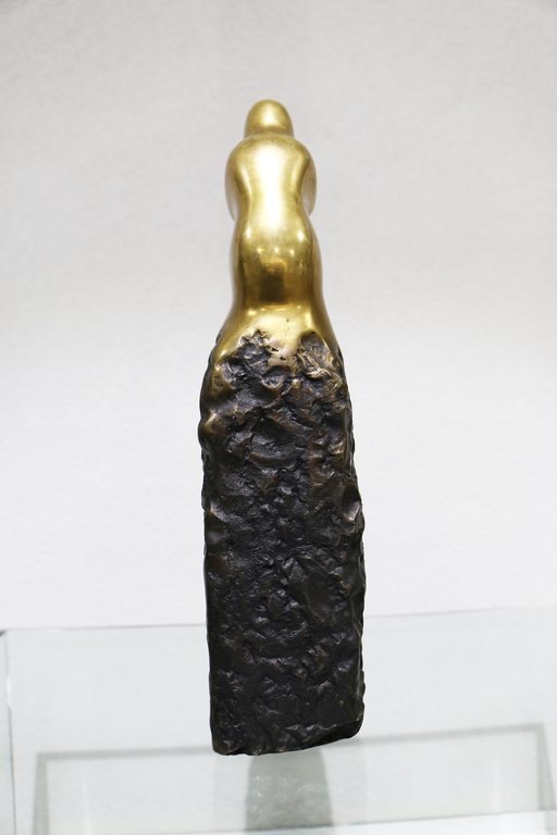 Bronzen sculptuur door Jos van Vreeswijk getiteld 'Foetus' - oplage 1 uit 10. kopen? Bied vanaf 949!