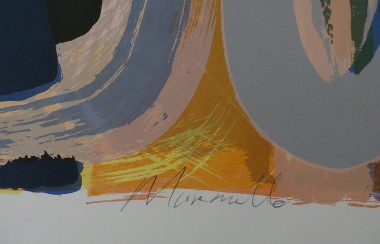 Darja Vos - Grote zeefdruk: Murmullo (ruisen) - 1989 kopen? Bied vanaf 60!