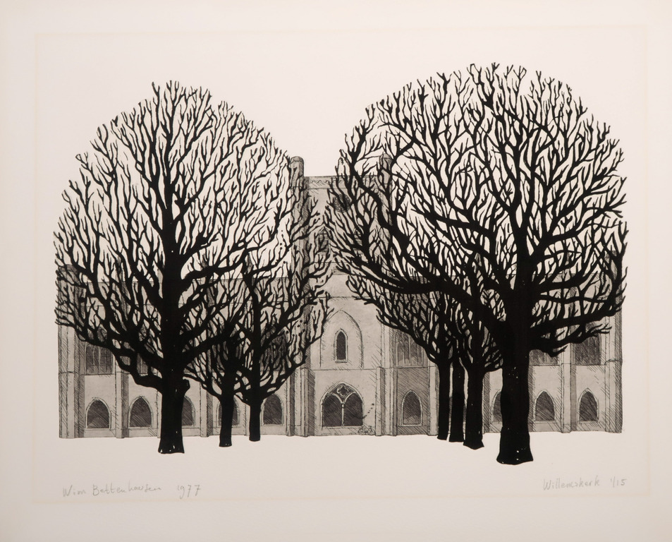 Wim Bettenhausen: Ets, Willemskerk verkocht voor € 85!