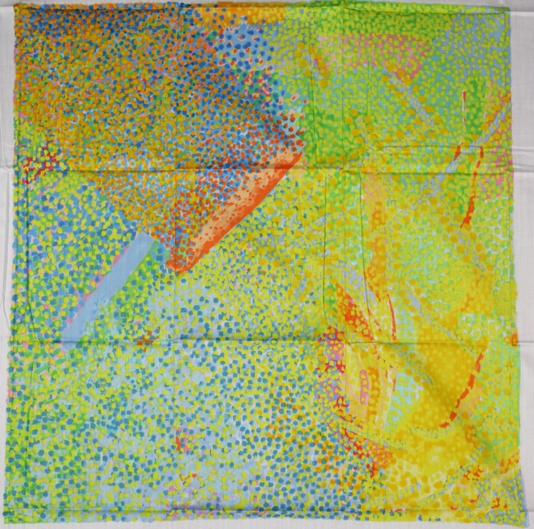 Jaap Hillenius: Zeefdruk op zijde, The reading of Proust verkocht voor € 75!