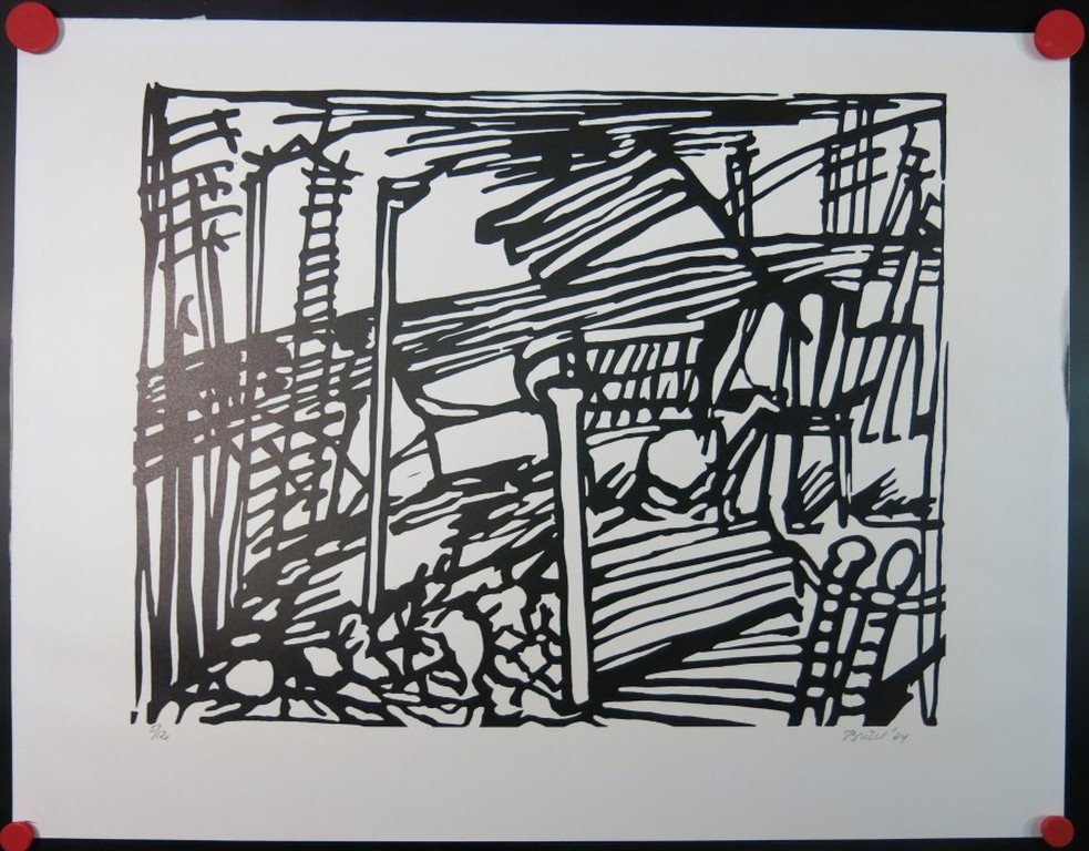 Heino Brull: Lino, Industrielandschap II kopen? Bied vanaf 1!