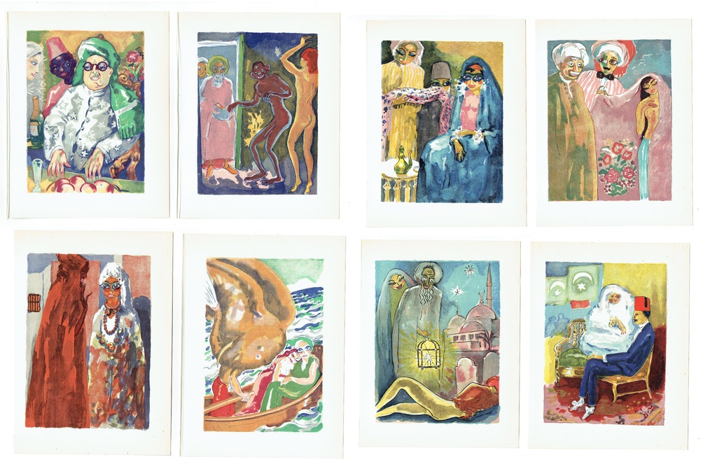Kees van Dongen-36 Gravures uit Le Livre des Mille et Une Nuits  kopen? Bied vanaf 300!