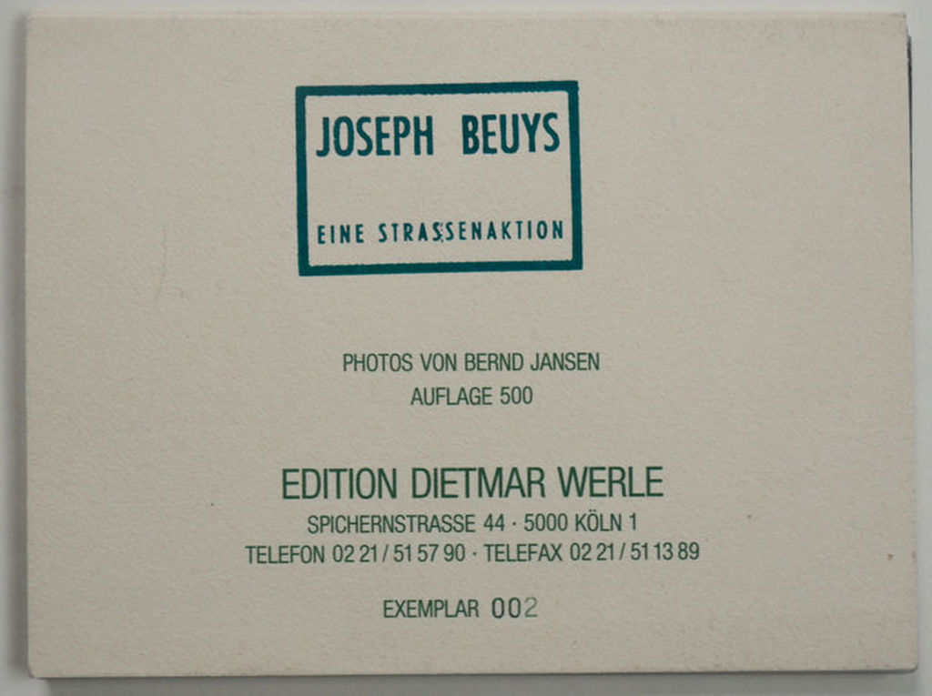 Joseph Beuys kopen? Bied vanaf 1!