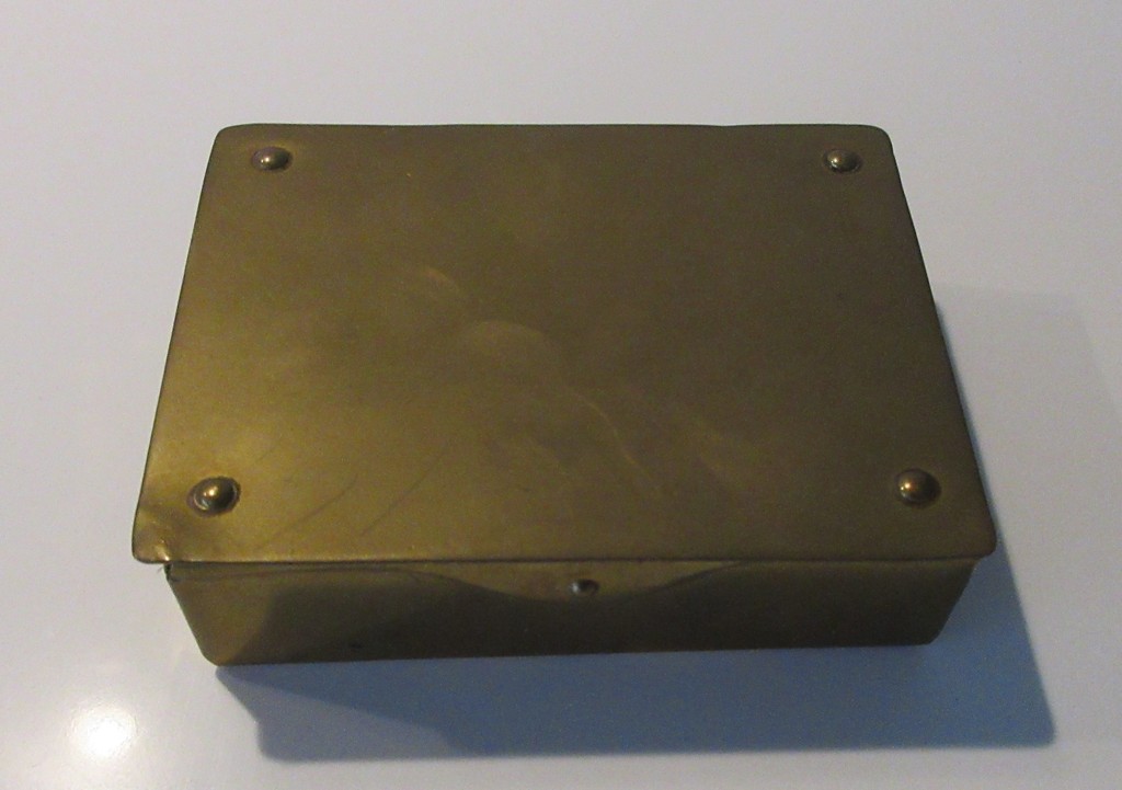 Duits Jugendstil Messing dekseldoosje kopen? Bied vanaf 15!