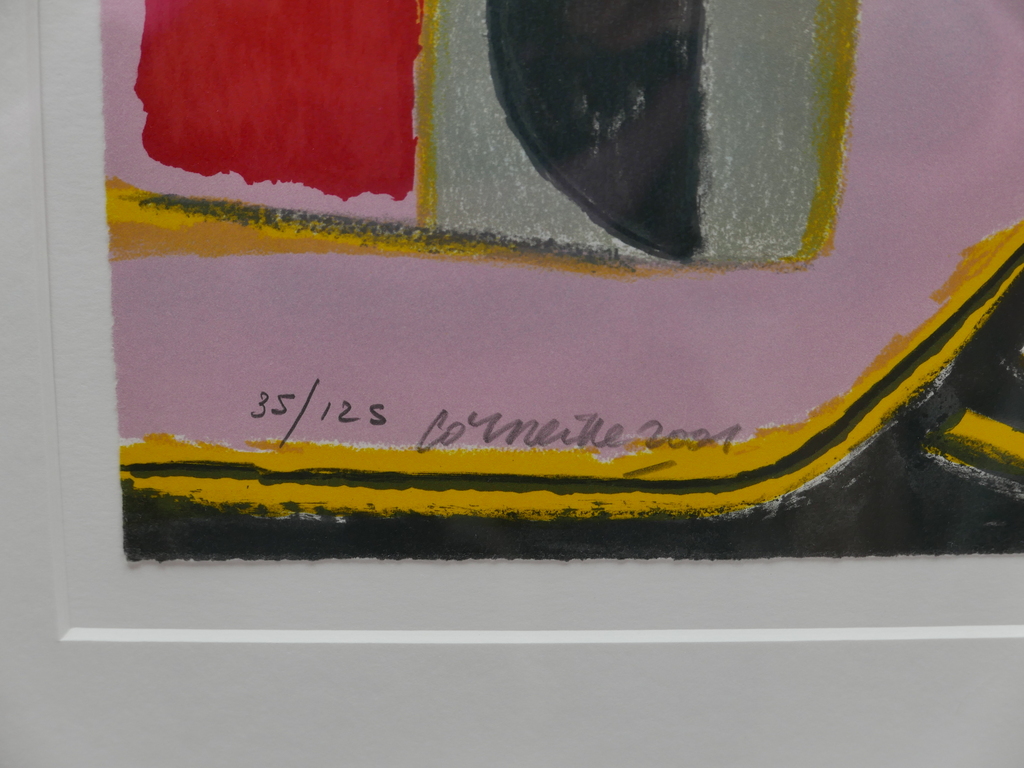 Corneille Groot litho in aluminium lijst kopen? Bied vanaf 260!