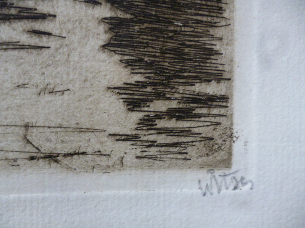 Willem Witsen - ets - De overhaal bij de Montelbaanstoren. kopen? Bied vanaf 225!