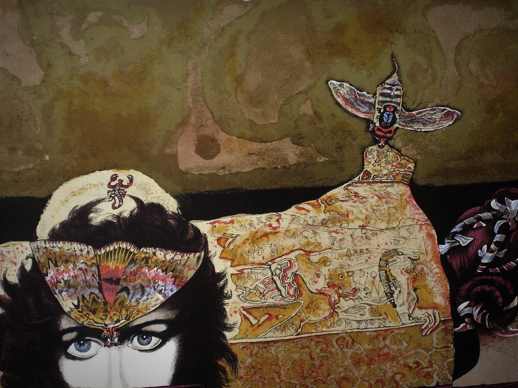 Tsjechisch surrealist Josef Liesler 1912-2005 Litho "VlinderVrouw" gesigneerd  kopen? Bied vanaf 1!