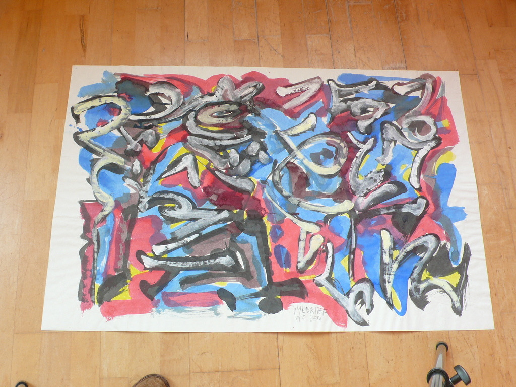 Ernst Vijlbrief (1934-2010) aquarel en gouache op papier kopen? Bied vanaf 75!