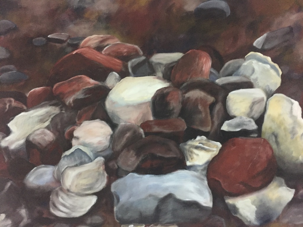 EGIDIUS KNOPS  z.t. 1983 acryl/olieverf op doek. Met boek. kopen? Bied vanaf 1!