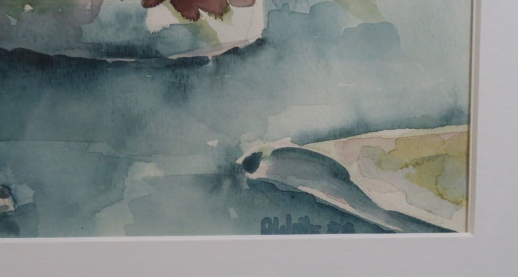 Anneke Witte: Aquarel, Bloemstilleven I - Ingelijst kopen? Bied vanaf 1!