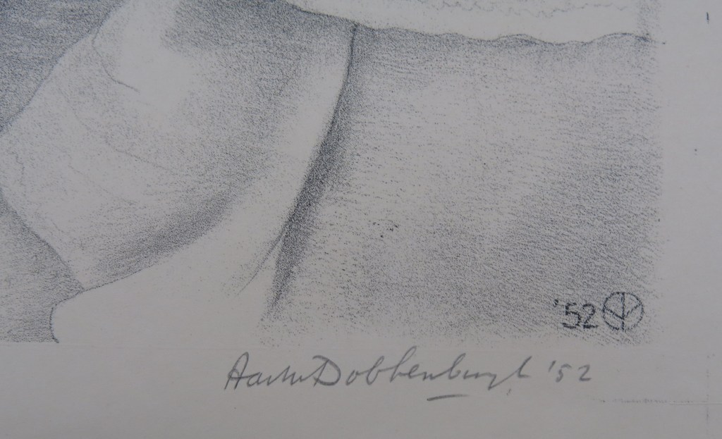 Aart van Dobbenburgh: Litho, Non kopen? Bied vanaf 1!
