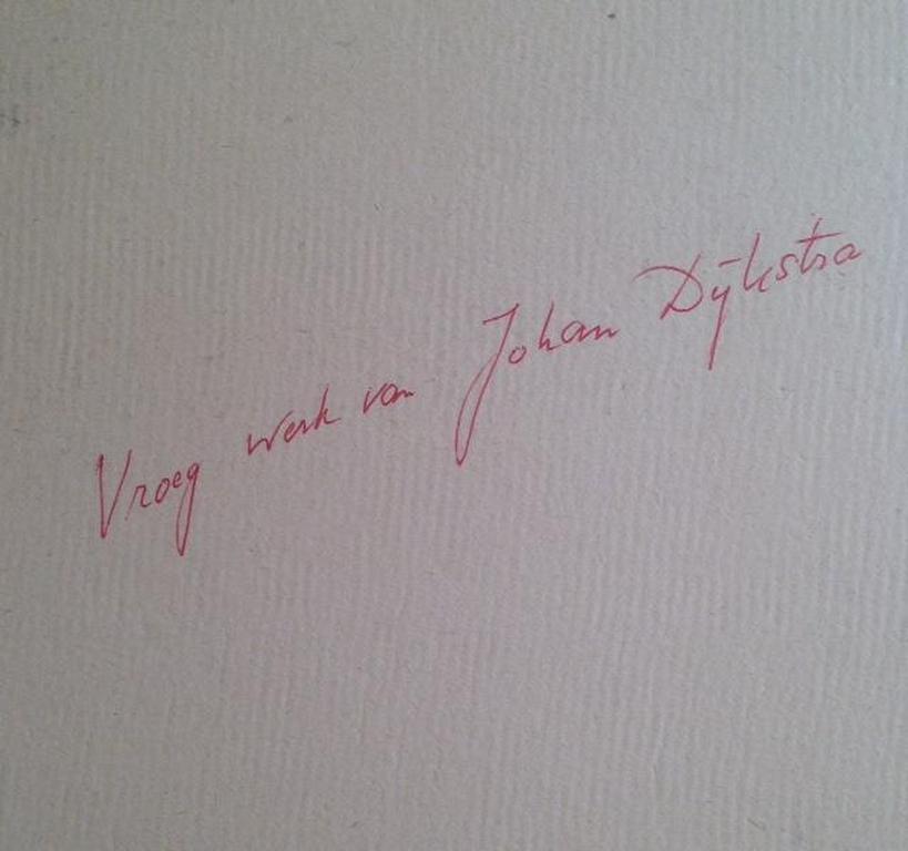 Johan Dijkstra zeldzame houtsnede. kopen? Bied vanaf 150!