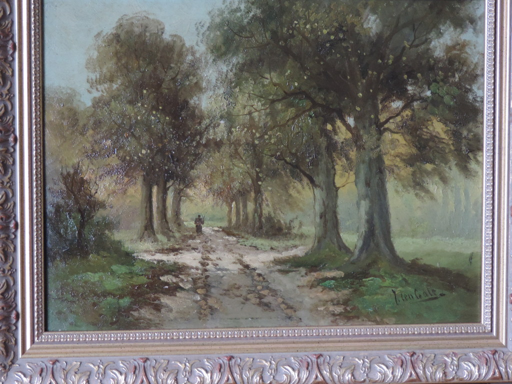 Hendrik Jan ten Cate, Zutphen 1867- Den Haag 1955. Olieverf op paneel. kopen? Bied vanaf 110!