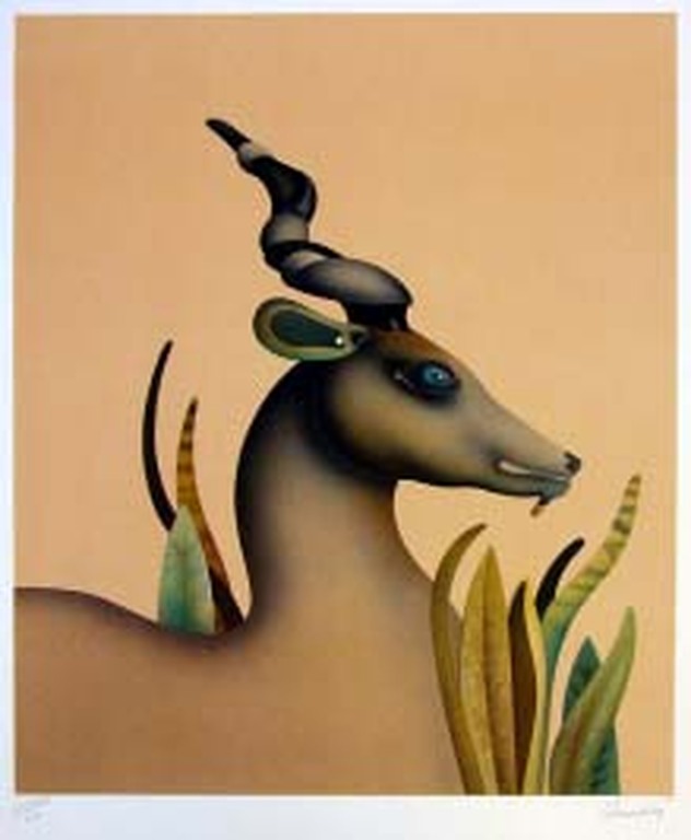 J.P. Donadini, originele litho - La Licorne - handgesigneerd kopen? Bied vanaf 49!