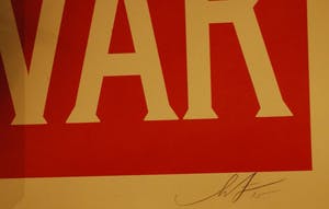 Shepard Fairey - Shepard Fairey-OBEY-MAKE ART NOT WAR kopen? Bied vanaf 99!
