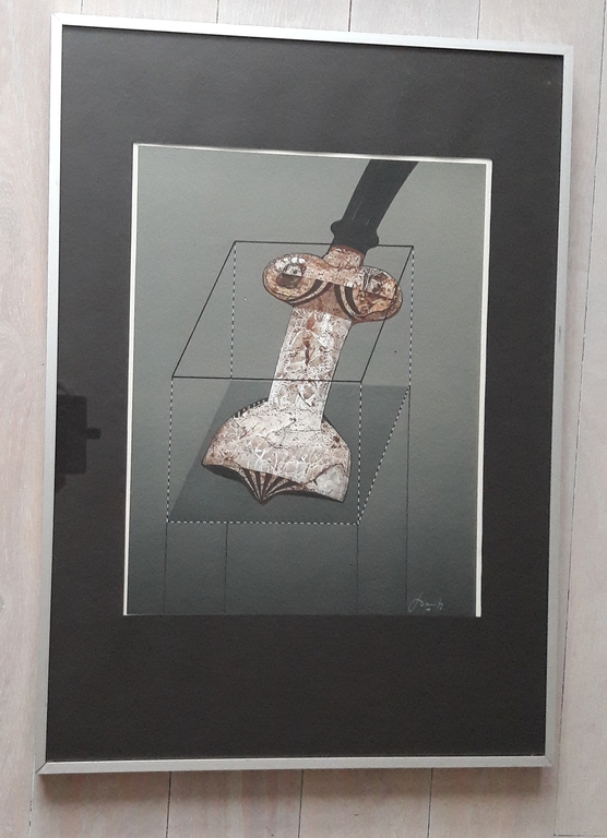 Rob Figee , Titel La Cage , gesigneerd kopen? Bied vanaf 35!