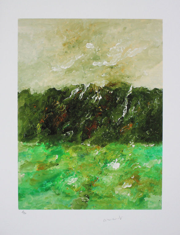 Armando, -Waldrand- Giclée, handgesigneerd/genummerd, 2016, Slechts 30 exempl. kopen? Bied vanaf 169!