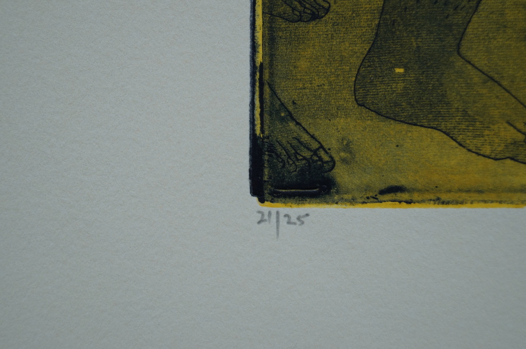 Mark Visione - gesigneerde ets - Salomé: fragment + variation V kopen? Bied vanaf 10!