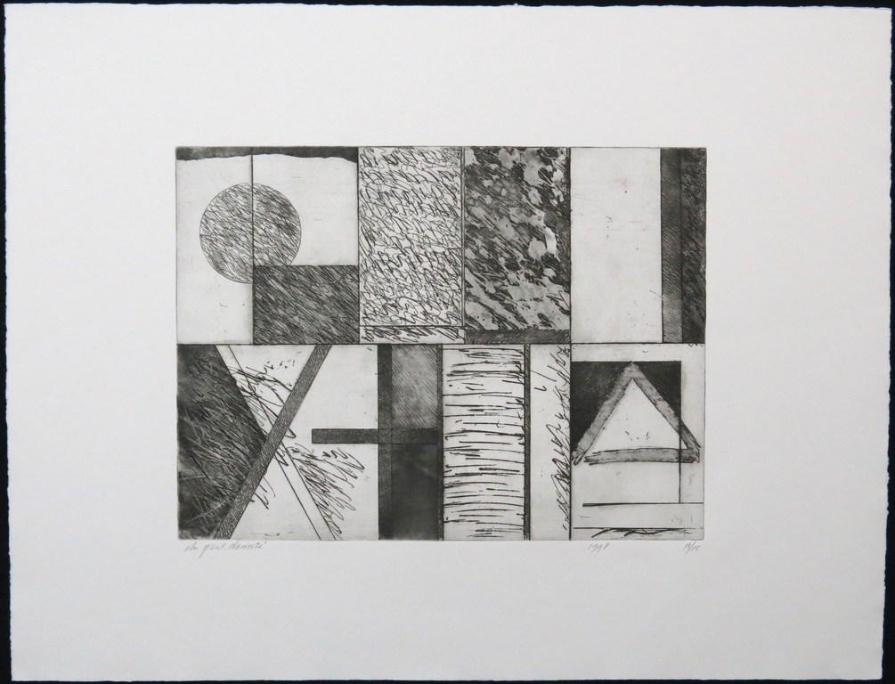 Christiaan Paul Damste: Ets en aquatint, Zonder titel kopen? Bied vanaf 20!