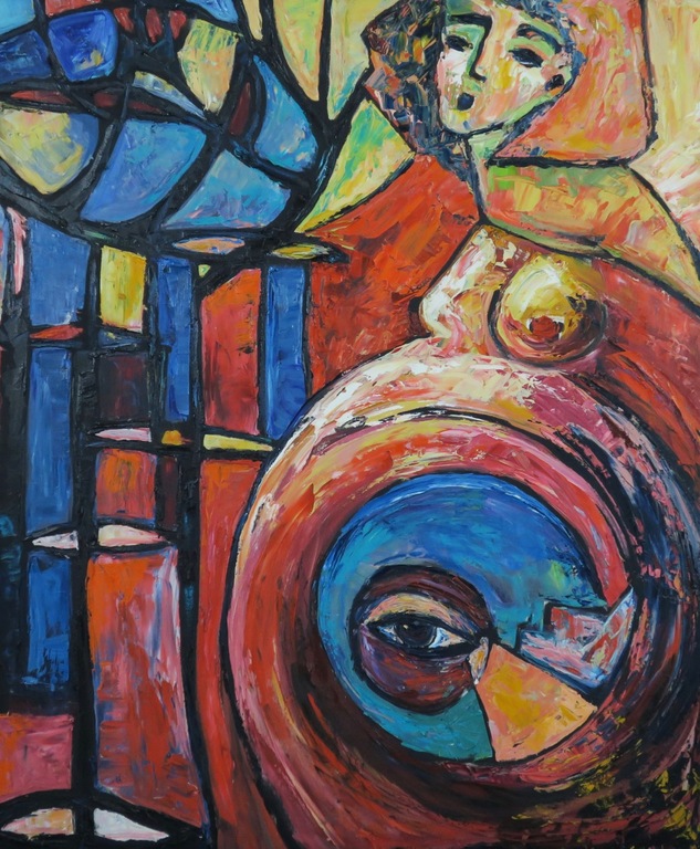 Franca Muller Jabusch: Olieverf op doek, De moeder van de Dalai Lama kopen? Bied vanaf 150!