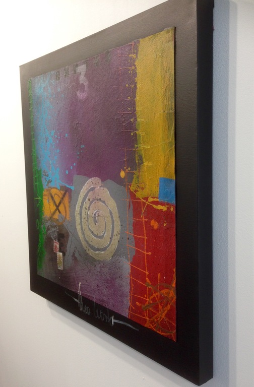 Theo koster, schilderij, spinning around kopen? Bied vanaf 1!