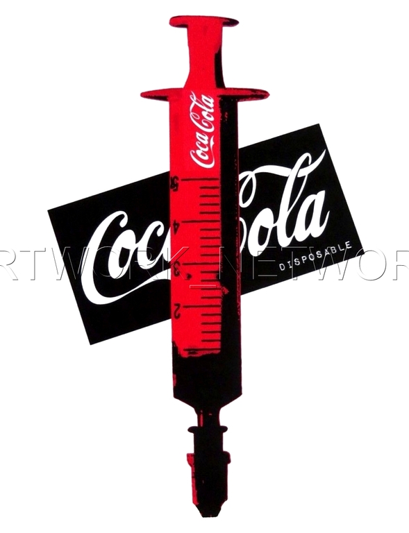 DEATH NYC - "50ml Soda"- n° A/P - Signed with COA (Edition Artist Proof) kopen? Bied vanaf 15!