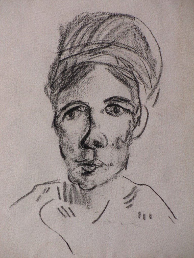 Reimond Kimpe (toegeschreven aan), Twee boerenkoppen, Tekeningen kopen? Bied vanaf 1!