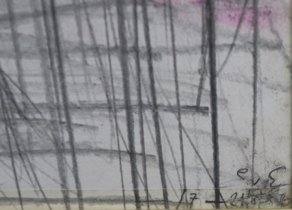 Ellen van Eldik: Gemengde techniek, zonder titel -Ingelijst (groot) kopen? Bied vanaf 60!