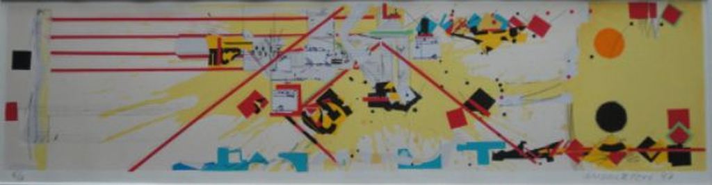 Sam Middleton, zeefdruk verkocht voor € 55!