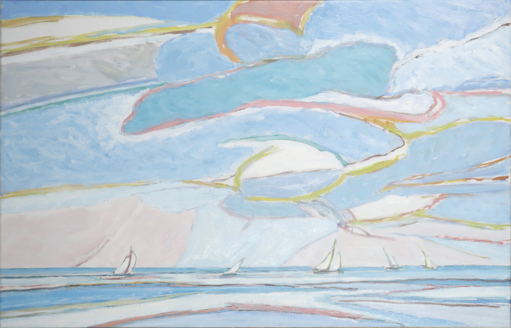 Paul Overhaus: Olieverf op doek, Zeilboten - Ingelijst kopen? Bied vanaf 100!