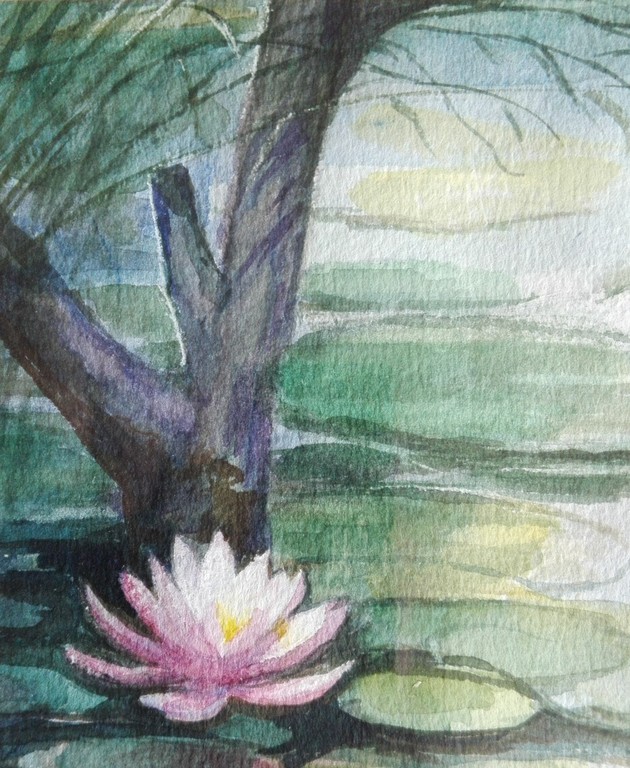 Aleid Slingerland: Aquarel, titel onbekend kopen? Bied vanaf 1!