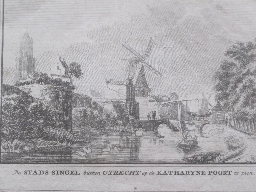 10 Utrechtse stadsgezichten (22 x 29 cm) kopen? Bied vanaf 75!