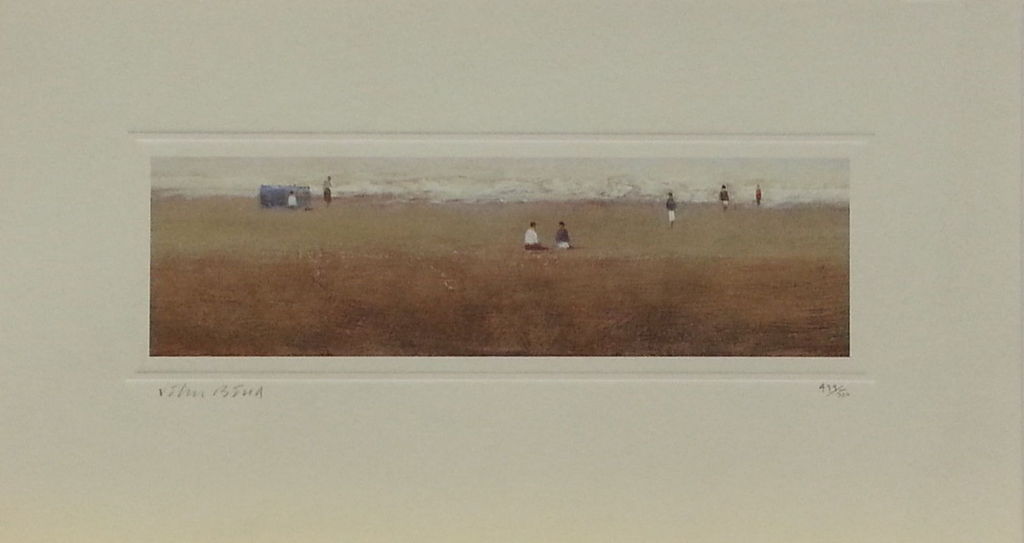 John Bond, "The Sea & Sand", gesigneerde lithografie verkocht voor € 65!