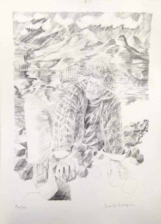 DEES DE BRUYNE "MISTRAL"  MAP MET 3 LITHOS kopen? Bied vanaf 50!