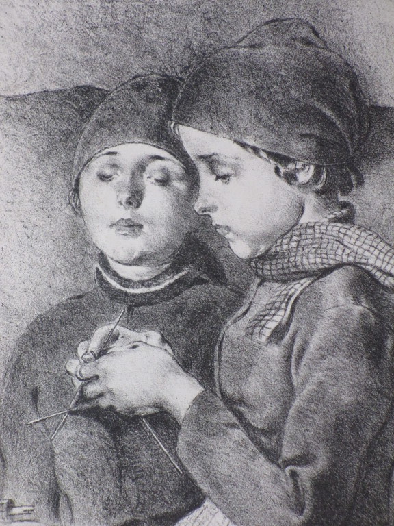 Wilm Wouters, De Zusjes, Litho kopen? Bied vanaf 30!