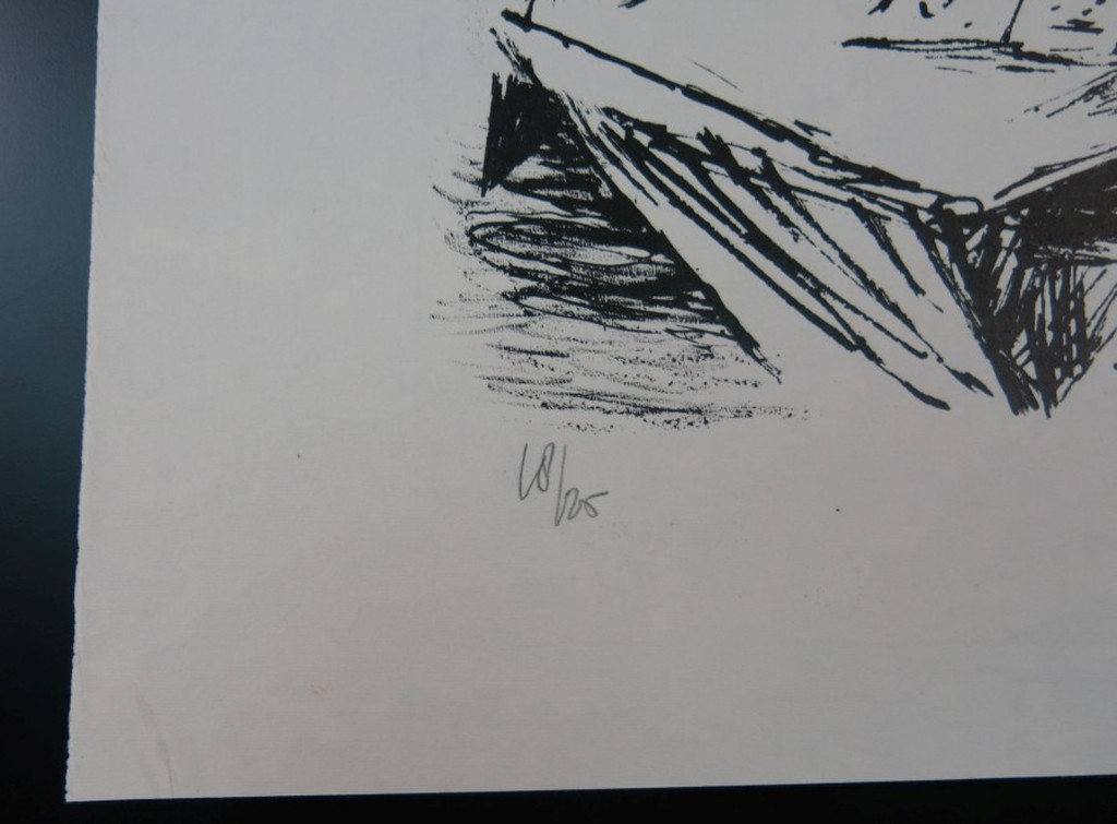 Metten Koornstra: Litho, Clown aan tafel kopen? Bied vanaf 40!