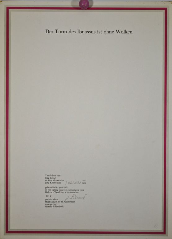 Jorg Reme: 10 Lithos: Der Traum des Ibnassus ist ohne Wolken kopen? Bied vanaf 100!