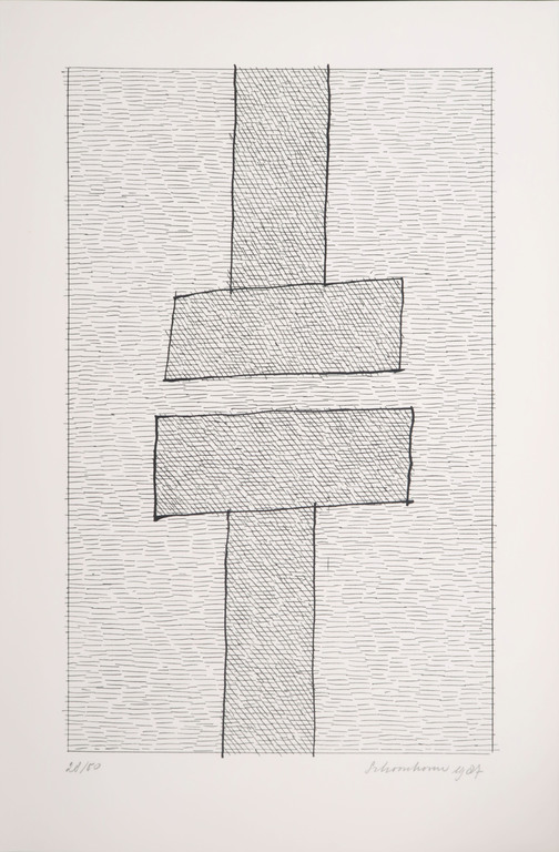 Jan Schoonhoven: Zeefdruk, Vorm kopen? Bied vanaf 350!