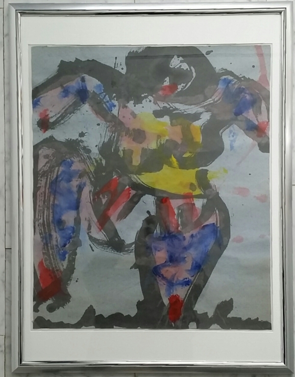 Anton Heyboer - Can can danseres  LAATSTE KEER AANGEBODEN!! verkocht voor € 175!