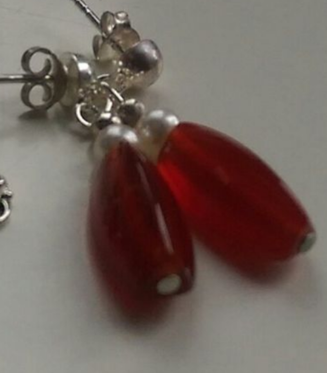 Prachtige Zilveren oorbellen met honing onyx kopen? Bied vanaf 22!