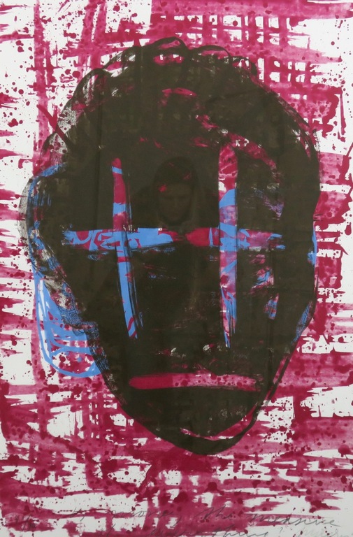 Michael Tedja: Zeefdruk, Is money the measurement of ... - Ingelijst (Groot) kopen? Bied vanaf 120!